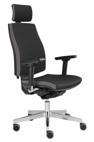 Hammerbacher bureaudraaistoel Premium 1 zwart, hoogte 116-133 cm, zitbreedte 50 cm, VSDP1/D