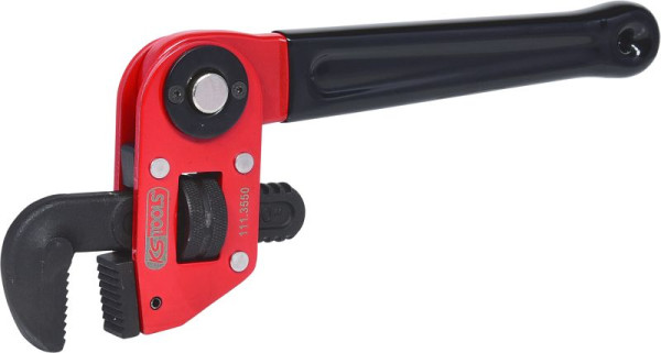 KS Tools éénhandpijptang 1,1/2" met verstelbare kop, 111.3550