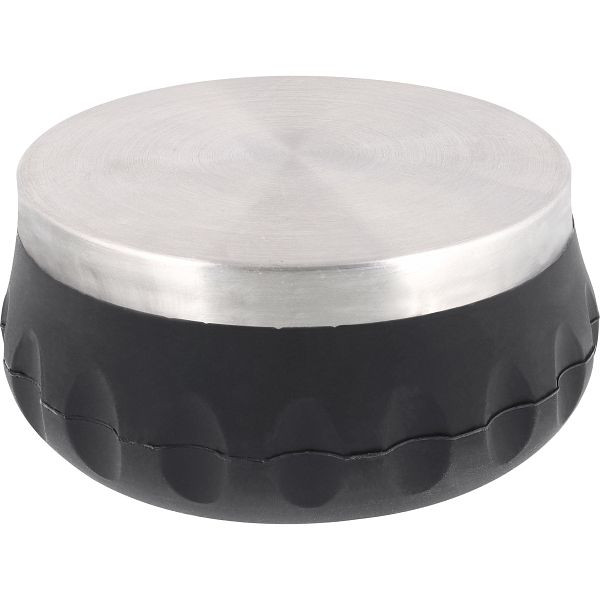 WAGNER Bodentürstopper EH5210 Durchmesser 93mm, Höhe 40mm, Edelstahl-Optik, VE: 4 Stück, 15521001