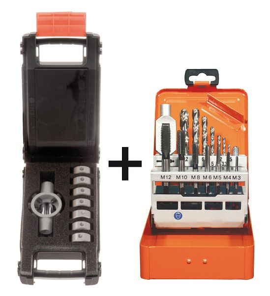 Projahn combinatie schroefdraad sets 910135 (incisie tap set) + 91015 (snijden, 99980
