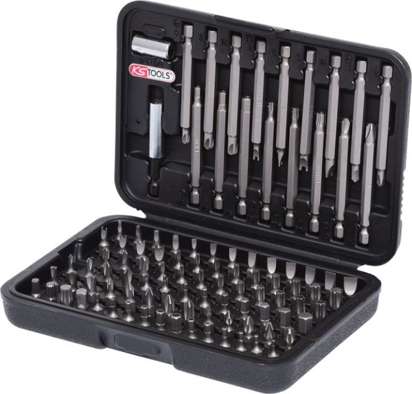 KS Tools 1/4" bitset, 99-delig met lange bits, 911.2027