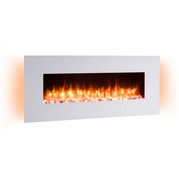 RICHEN Yoash elektrische haard, 2000 W, wit, EF202D