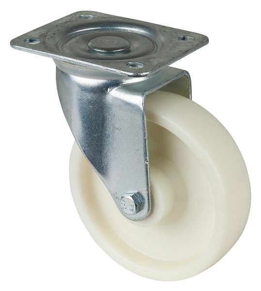 BS-rollen transportrol, wielbreedte 34 mm, wiel-Ø 125 mm, draagvermogen 250 kg, loopvlak/wiellichaam kunststof, rollager, LB500.B10.125