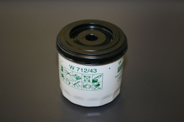 ELMAG hydrauliekoliefilterpatroon W712/43, voor BAUER-machines (vanaf 06/2004), 9709232