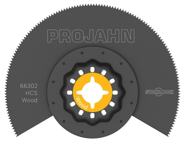 Projahn segmentzaagblad voor hout, HCS, Starlock, 85mm, 66302