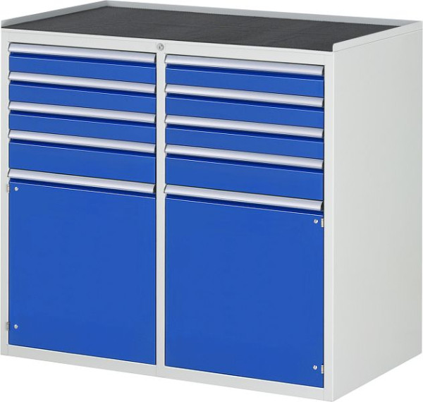 RAU ladekast 7000, 1145x650x1035mm, links: laden 3x90, H120mm, vleugeldeur, rechts: laden 3x90, H120mm, vleugeldeur, 03-LL7.3.3A-MT.11