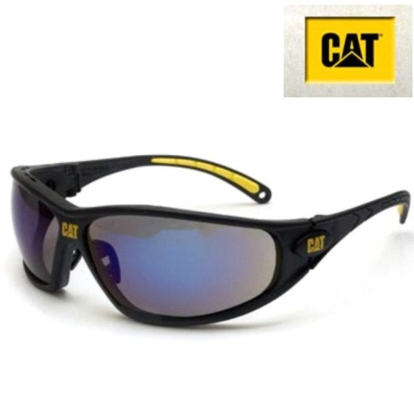 Caterpillar veiligheidsbril Tread105 CAT blauw, TREAD105CATERPILLAR