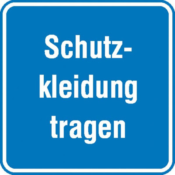 Stein HGS HGS informatiebord voor bedrijfsveiligheid, beschermende kleding dragen, 11.0712