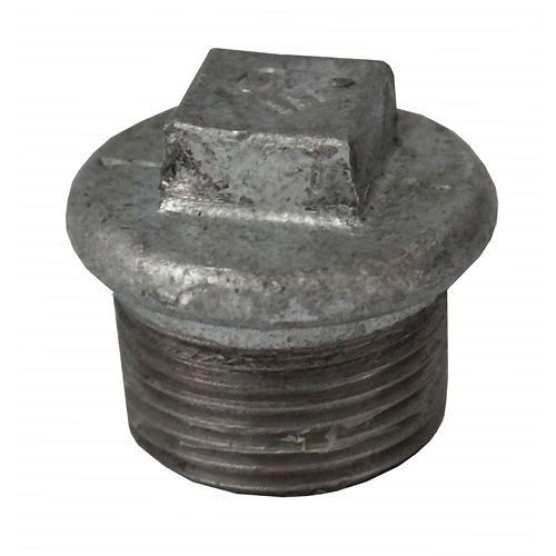 AEROTEC afdichtplug Plug met vierkant ET 1 inch messing, 20.8900.34