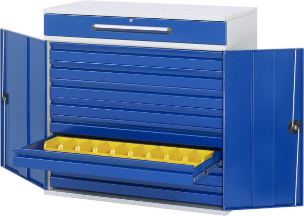 RAU zijkast sta bureau, 8x binnenladen, 1100x1060x520 mm, 07-1100-M34.11