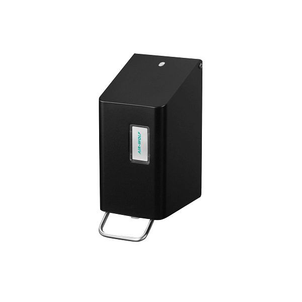 Air Wolf schuimzeepdispenser, wandmontage, zwart, 250 ml, roestvrij staal, Omega-serie, 29-084