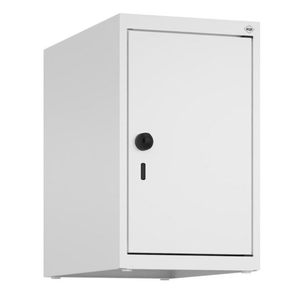 C+P kastopzet Classic PLUS, bovenkast, 9016/9016, veiligheidsdraaisluiting, 500x300x500mm, 1 vak, 080090-10 S10014