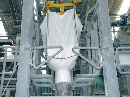 DENIOS Big Bag, SF 5:1, gecoat, naadafdichtend, inlaat/uitlaat, 91 x 91 x 125 cm, 1250 kg, VE: 10 stuks, 173-999