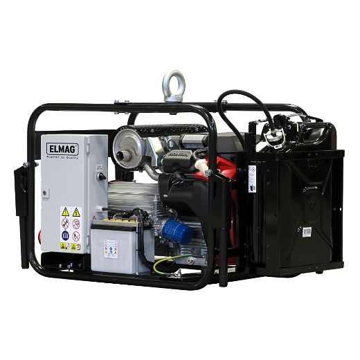 ELMAG stroomgenerator SEB 15054WDE-IP54-AVR-DGUV-B-BGBAU, met HONDA motor GX690, 53168