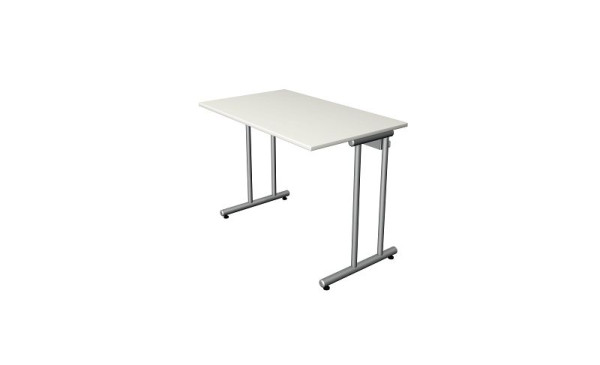 Kerkmann bureau thuiskantoor B 1000 x D 600 met C-voetframe, wit, 11187510