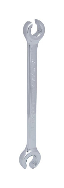 KS Tools CHROMEplus Open dubbele ringsleutel, haaks, 10x11mm, 518.0523
