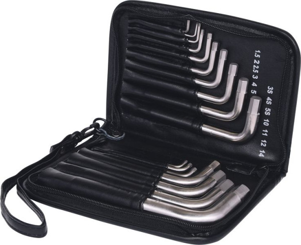 KS Tools TITANplus inbussleutelset, 17-delig, 965.2004