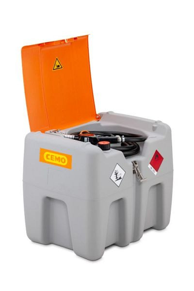 Cemo DT Mobil Easy 210 liter met CENTRI SP 30 en scharnierend deksel, 11594