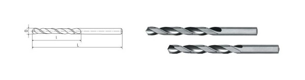 ELMAG HSS-spiraalboor DIN 338, Ø 7,5 mm, 70012