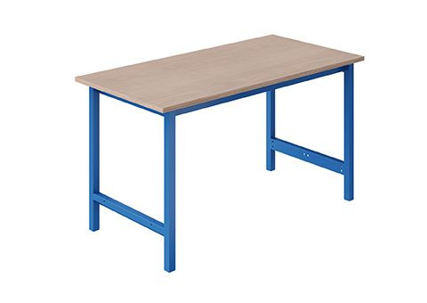SOFAME TPL werktafel B 2000 x D 750 x H 824mm, multiplex werkblad 24 mm, antracietgrijs RAL 7016, W010030003GA