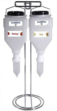 Contacto complete set 2 sauskoeien DUO met standaard, 1463/002