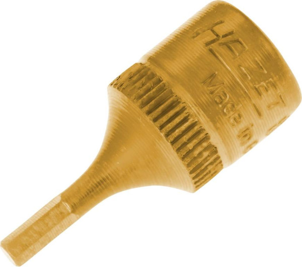 Hazet schroevendraaierdop, hol vierkant 6,3 mm (1/4 inch), binnenzeskant profiel, 2,5 mm, 8501-2,5