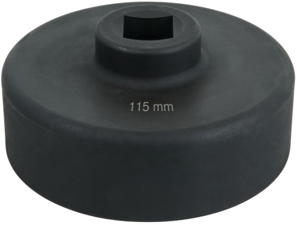 KS Tools 1" asmoersleutel, zeskant, kort, 115 mm, 460.0255