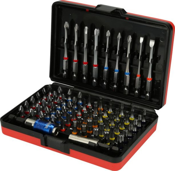 KS Tools 1/4" TORSIONpower bitbox, 71-delig, 918.3070