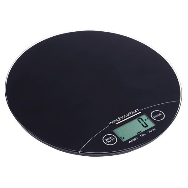 Weegstation elektronische ronde weegschaal 5kg, GG017