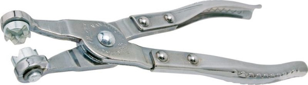 Hazet slangklemtang, roterende bekken - voor krappe ruimtes, oppervlak: verchroomd, afmetingen / lengte: 206 mm, 798