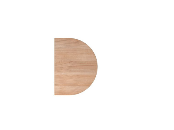 Hammerbacher aanbouwtafel HA60, 60 x 80 cm, blad: notenhout, 25 mm dik, aanbouwtafel met onderstel in grafiet, werkhoogte 68-76 cm, VHA60/N/G