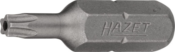 Hazet 5-ster bit, volle zeskant 6,3 (1/4 inch), inwendig 5-ster profiel met spie, 15H, 2225-15H