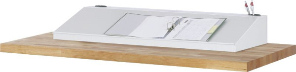 RAU schrijfopzet met scharnierend deksel, 1100x50/160x520 mm, 07-SA-1100.12
