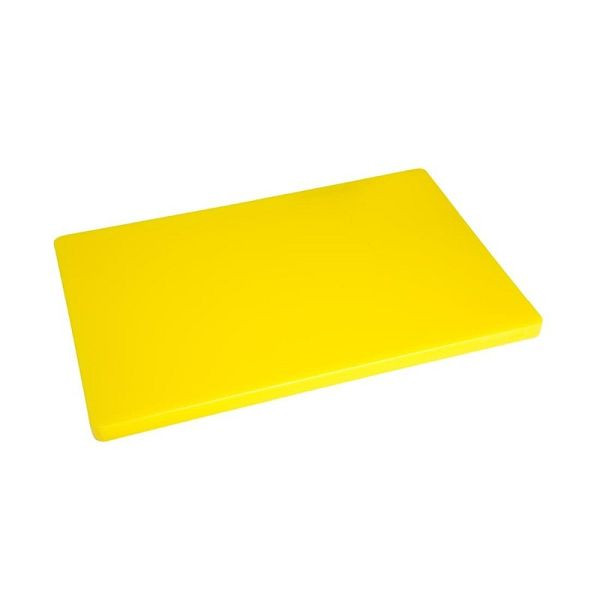 Hygiplas LDPE extra dikke snijplank geel 450x300x20mm, DM002