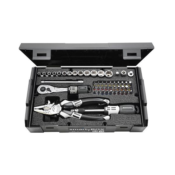 MATADOR smartyBOX S1, universele gereedschapsset, 61-delig, 8145 2115