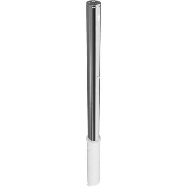 Stone HGS afzetpaal -Bollard-, afneembaar, inclusief profielcilinderslot, 3 sleutels, geen oogjes, 4272z