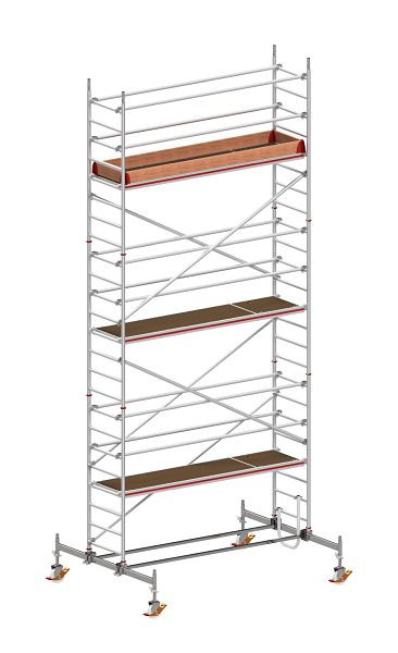 HYMER rolsteiger volgens DIN EN 1004 met comfortstructuur, framedeelbreedte 0,80 m, platformlengte 2,95 m, reikhoogte 7,60 m, 817107