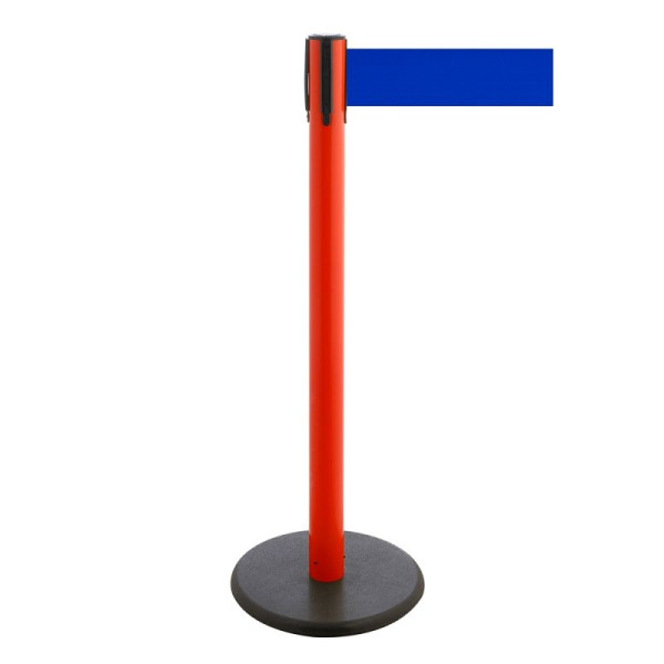 Stein HGS HGS personengeleidingssysteem -P-Line Premium-, rood, blauw, met riemeindstuk (standaard), riemlengte: 3,8 m, 34241d-0202
