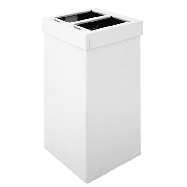 Stein HGS HGS afvalcontainer -Carro-Mix-, 55 liter/600x300x300mm, aluminium, 23959