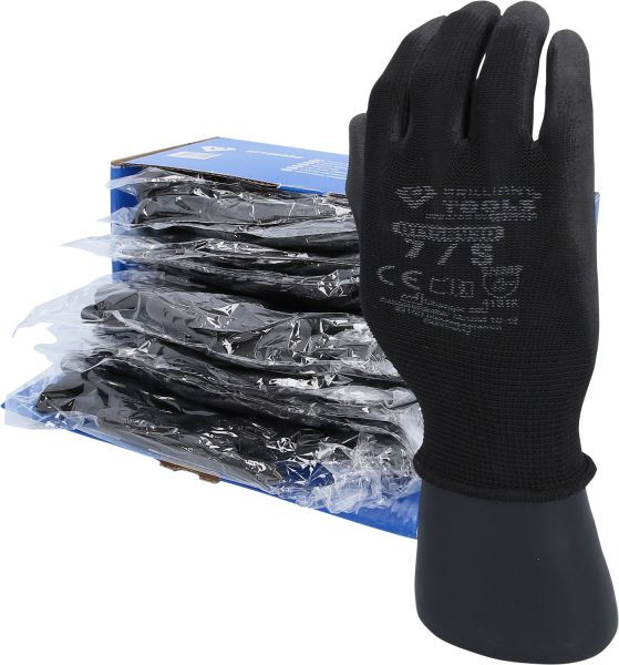Brilliant Tools microfijngebreide handschoenen, maat 7/S, BT156930