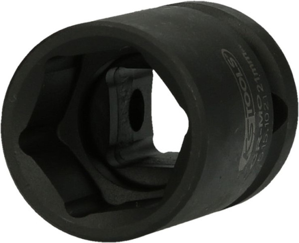 KS Tools Slagdop 1/2" zeskant, kort, 21 mm, 515.1021