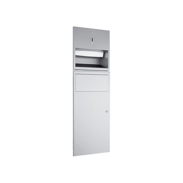 Wagner EWAR combinatie papier / afval WP530, mat geschuurd, 722982