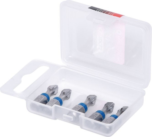 KS Tools 1/4" TORSIONpower bit, 25 mm, PZ2, 5 stuks, 918.3211