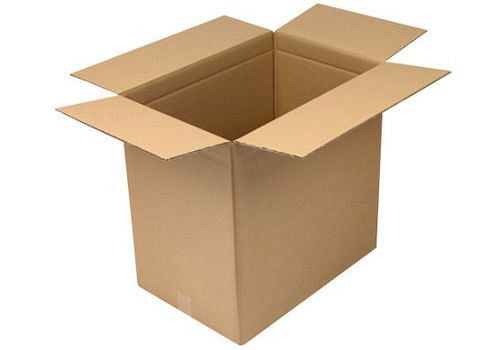 TransPak golfkartonnen vouwdoos 2-wandig, binnenmaat 590 x 390 x 565 mm, kwaliteit 2.30BC, verpakking: 15 stuks, 299376