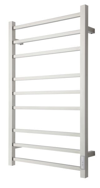 TVS ELDO 9F elektrische handdoekradiator, RVS gepolijst, met timer, 860 x 530 mm, ELDO9F