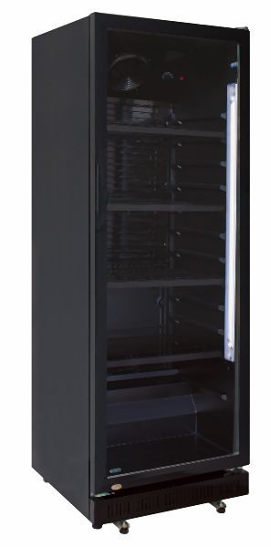A&S Polarny flessenkoelkast 360 L, 620x635x1732 mm, zwart, KS-360BB