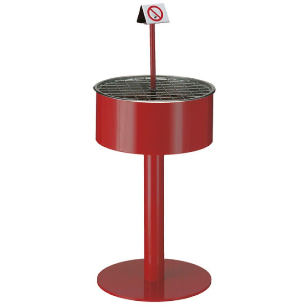 Stein HGS HGS staande asbak -P-Bins 34-, rood, 17843