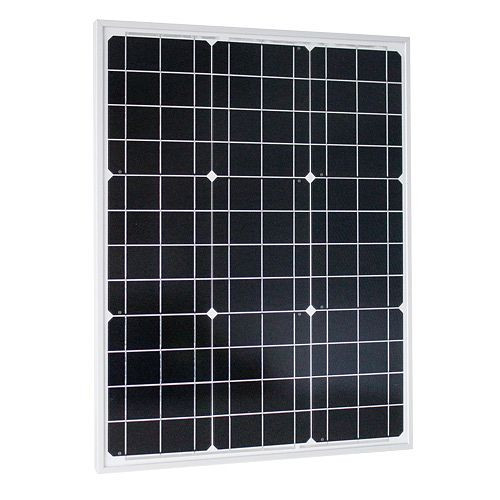 Phaesun Sun Plus 50 S Monokristallijn zonnepaneel 50 Wp 12 V, 310200