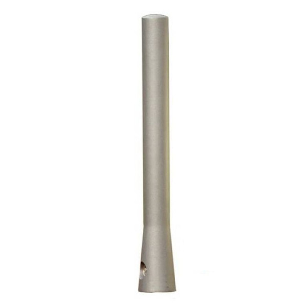 Stone HGS stijlpaal -Naxos-, vast/om in beton te plaatsen, RAL 9016 verkeerswit, cilindervormige stijlpaal van aluminium met taps toelopende voet, 24766-09