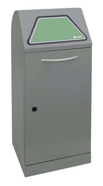 Stumpf afvalscheiding Modul-Vario 75, grijze aluminium structuur, 75 liter, systeem: ProSlide, 625-075-0-1-100